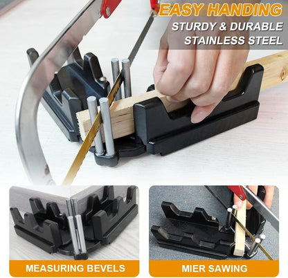 2-in-1 Mitre Measuring Angles Cutting Tool