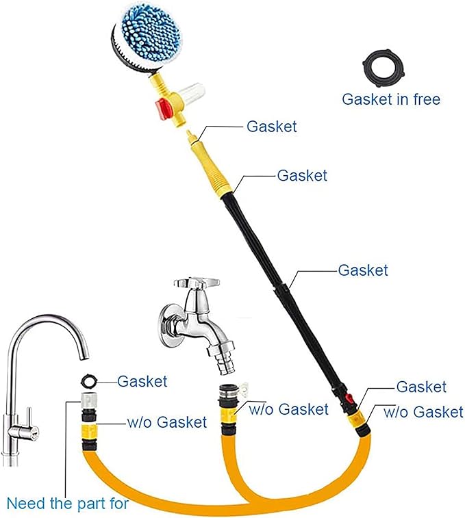 Rotating Car Wash Brush