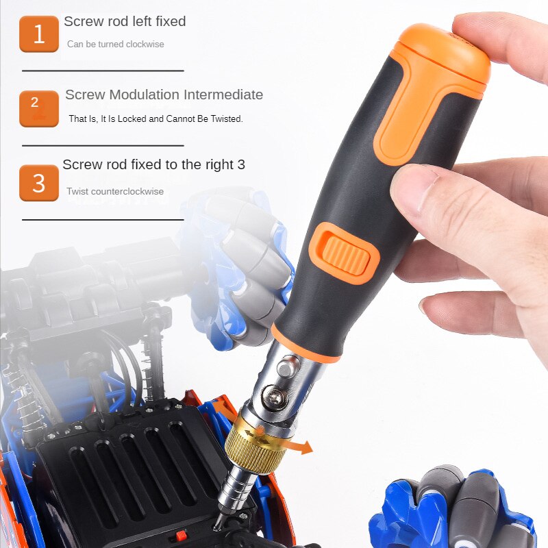 Portable Ratchet Screwdriver